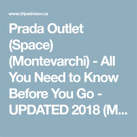 how to get to prada outlet montevarchi|prada outlet store reviews.